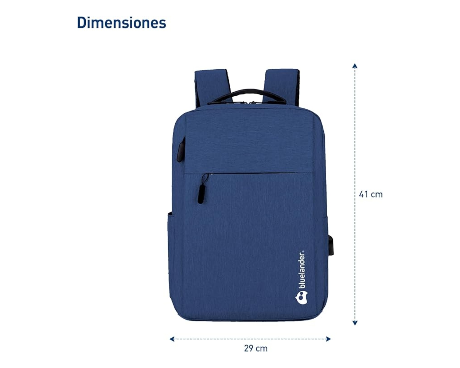 Foto 5 | Mochila Bluelander Impermeable color Azul