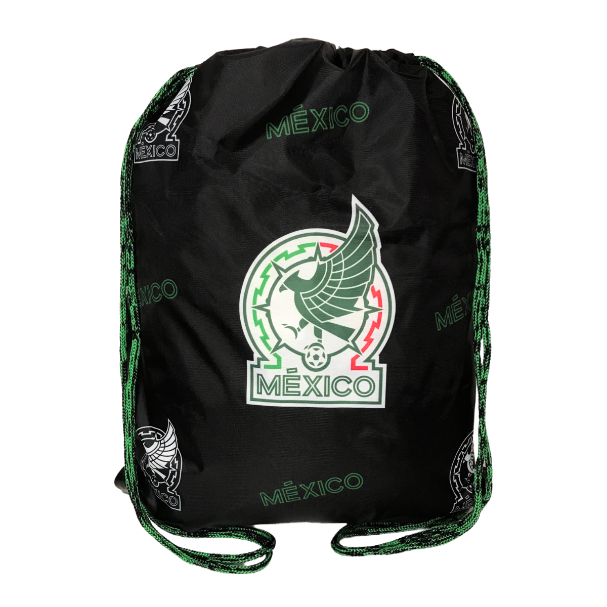 Foto 2 pulgar | Morral de Futbol Equipo México Negro