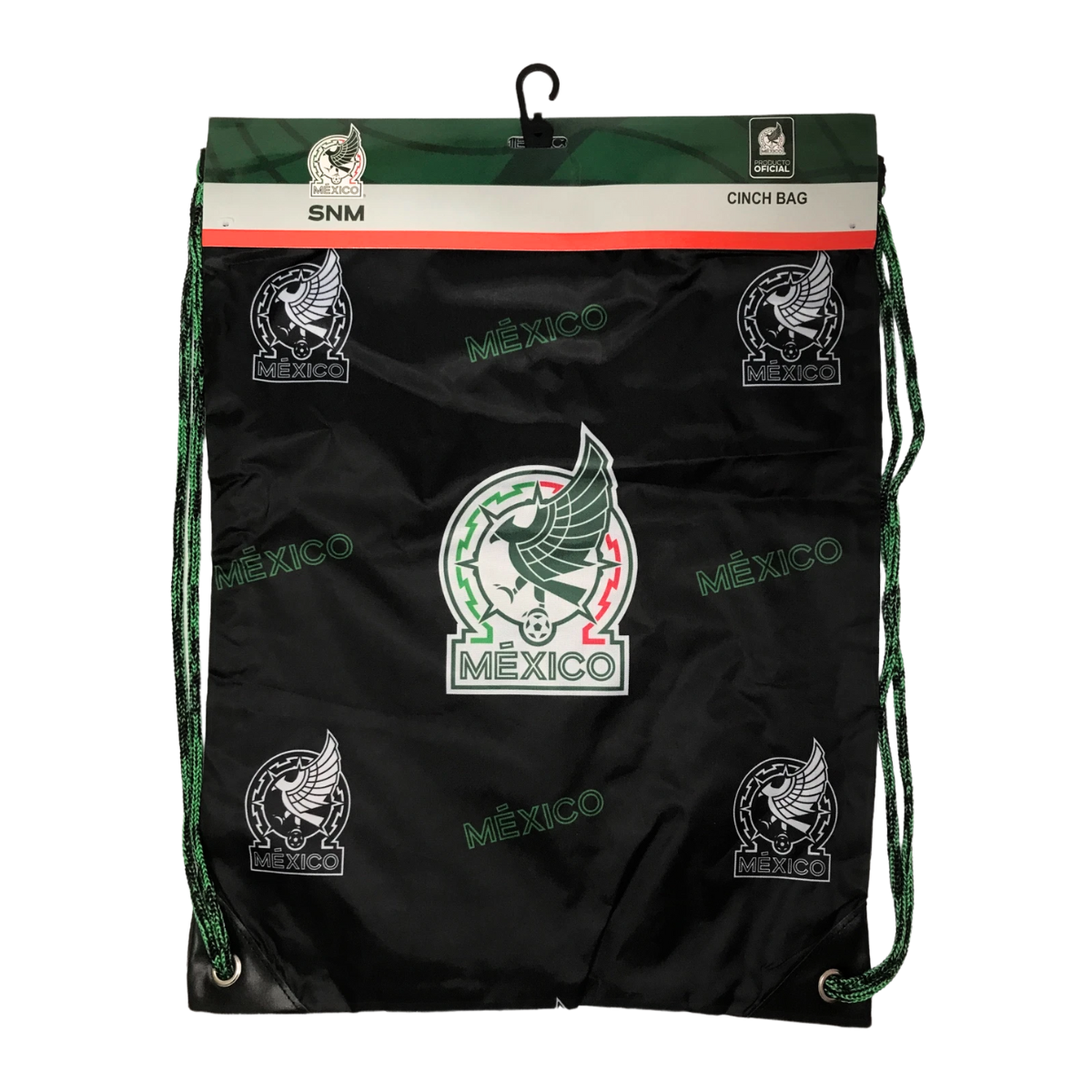 Foto 2 | Morral de Futbol Equipo México Negro