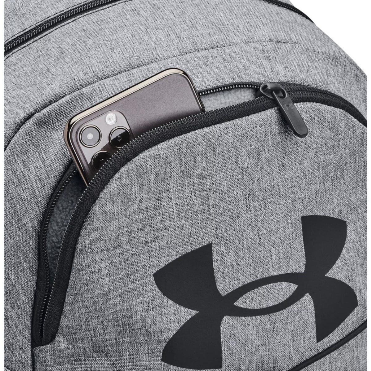 Foto 4 pulgar | Mochila Under Armour Unisex Hustle Sport 1364181 012 - Gris