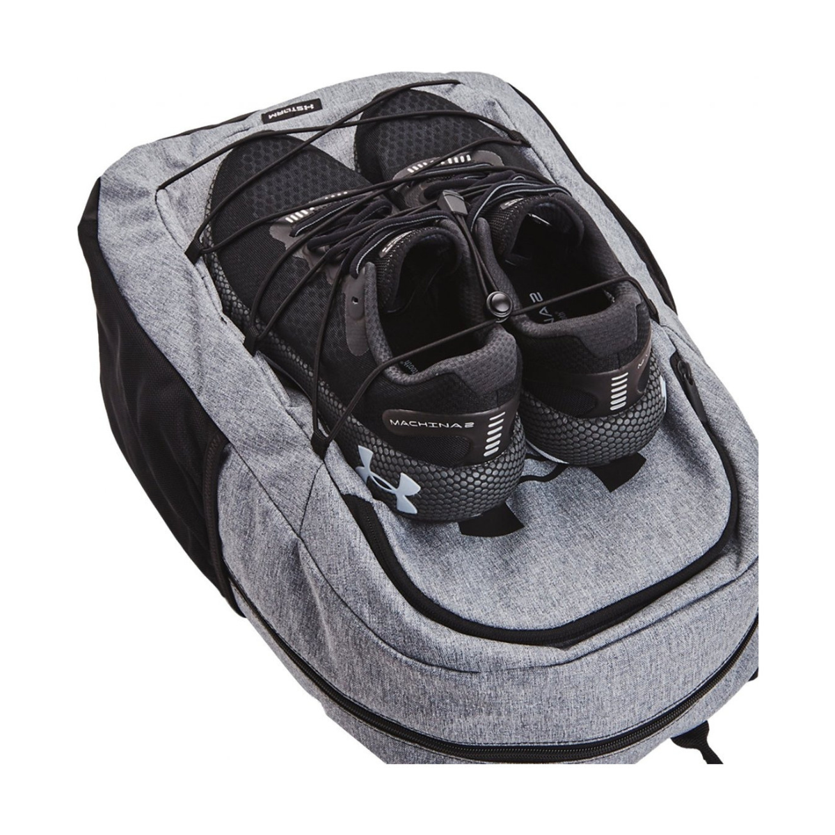 Foto 6 pulgar | Mochila Under Armour Unisex Hustle Sport 1364181 012 - Gris