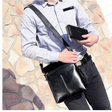 Foto 3 | Bandolera con Cartera Wünd para Hombre