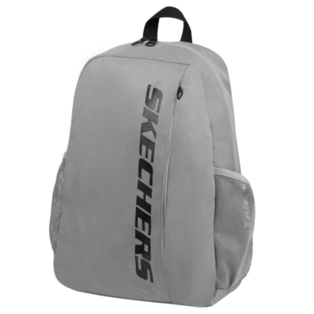 Foto 2 | Mochila Unisex Skechers Deportivo Comodo Textil Casual Gris