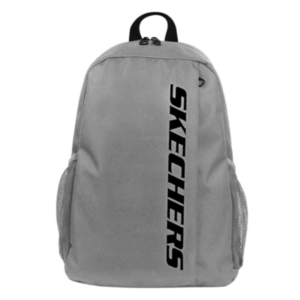Foto 3 | Mochila Unisex Skechers Deportivo Comodo Textil Casual Gris
