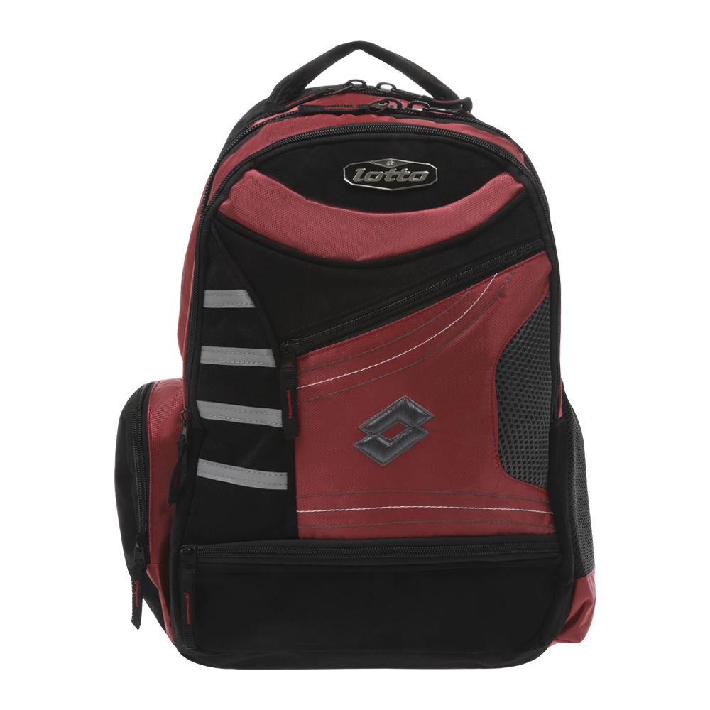 Mochila Lotto L14bp Unisex Color Rojo