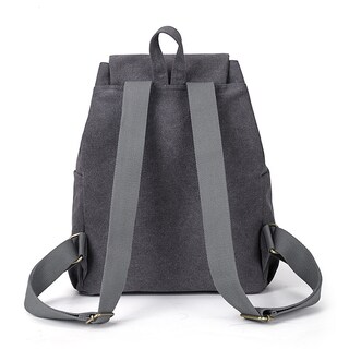 Foto 5 | Venta Internacional-mochila Retro Con Tela - 26l