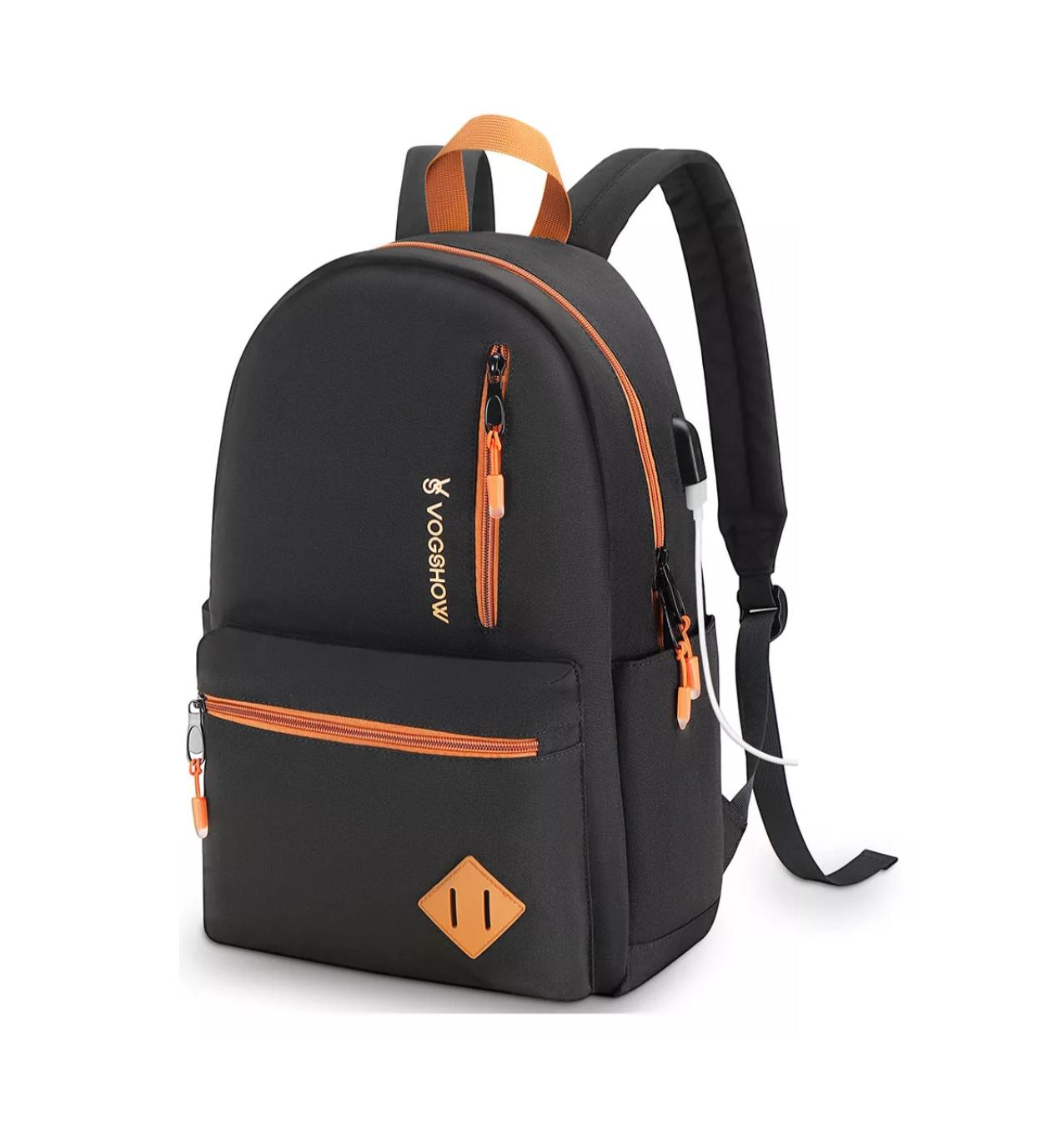 Mochila Impermeable con Compartimento para Laptop Belug Negra