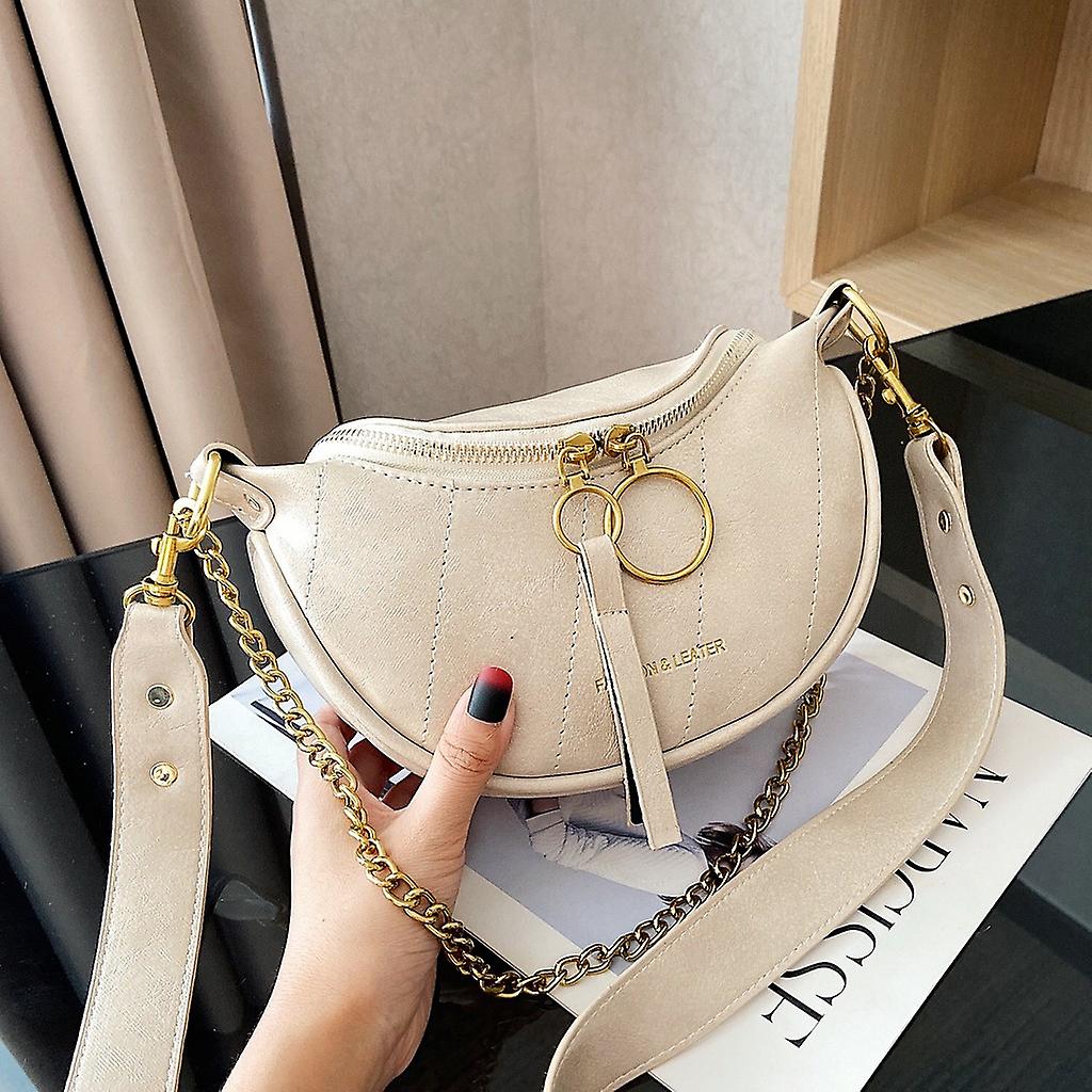 Foto 3 pulgar | Venta Internacional - Bolso de Hombro Beige para Dama