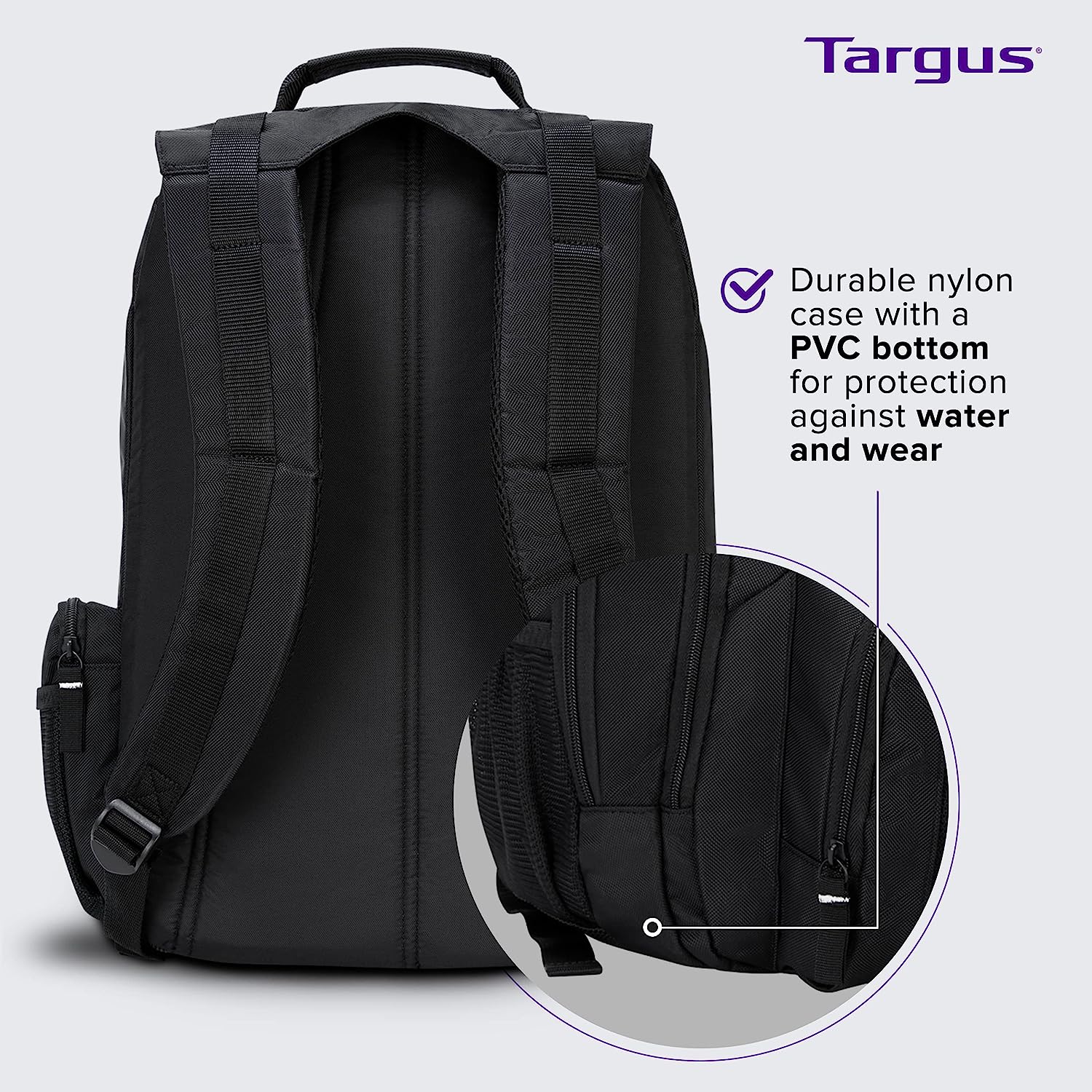 Foto 4 pulgar | Mochila para Laptop Targus Groove Negra