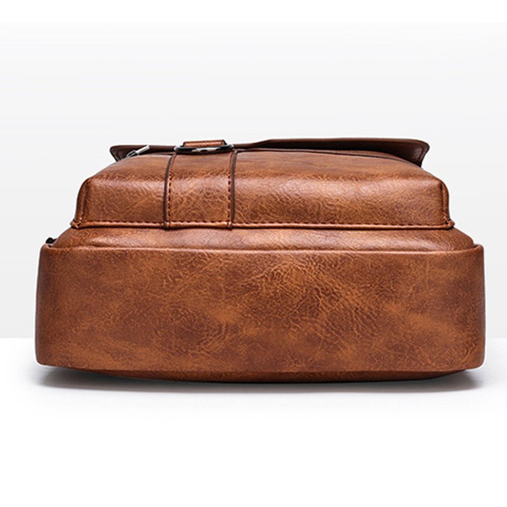 Foto 4 pulgar | Venta Internacional-bolso De Hombro Messenger Para Hombre, Casual, Retro, De Cue