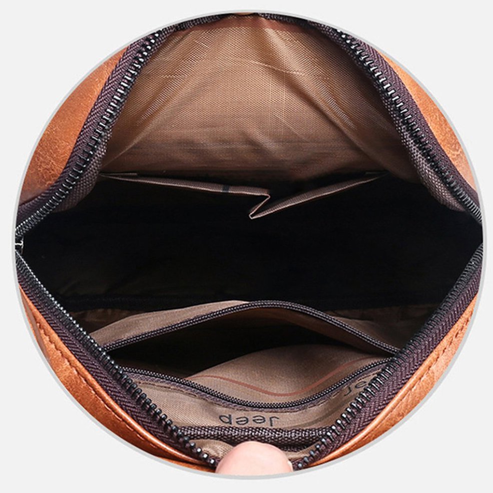 Foto 5 pulgar | Venta Internacional-bolso De Hombro Messenger Para Hombre, Casual, Retro, De Cue
