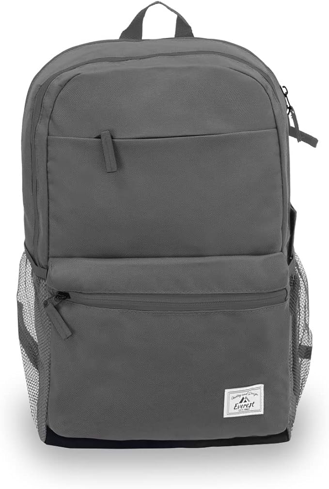 Foto 3 pulgar | Mochila para Laptop Everest Unisex Gris