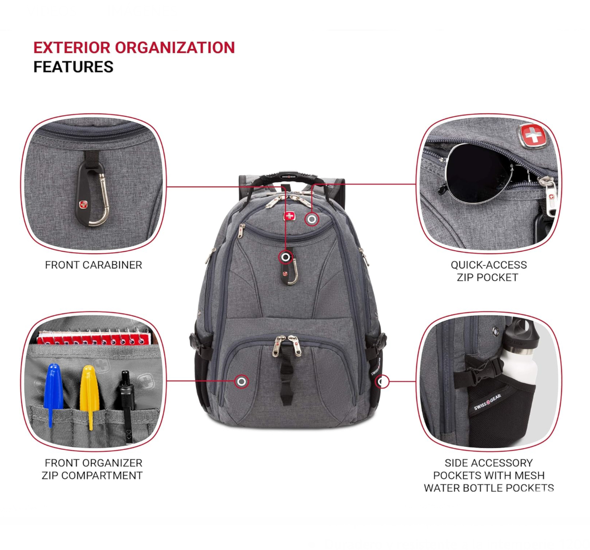 Foto 4 pulgar | Mochila Swissgear Travel Gear 1900