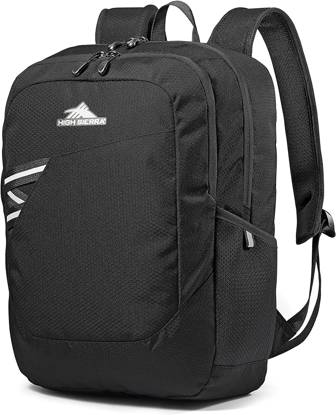 Foto 2 | Mochila Outburst High Sierra con Bolsillo para Laptop de 15.6'' Negra