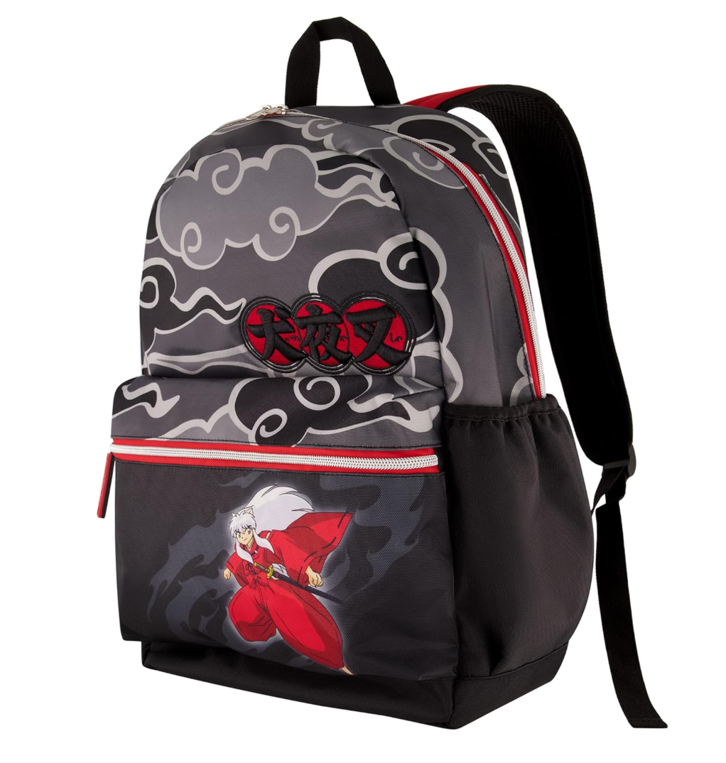 Mochila Escolar Inuyasha Negra