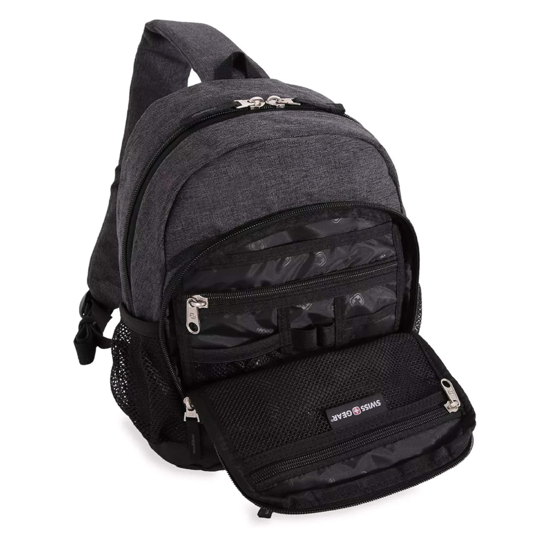 Foto 2 | Mochila Escolar Swissgear Gris