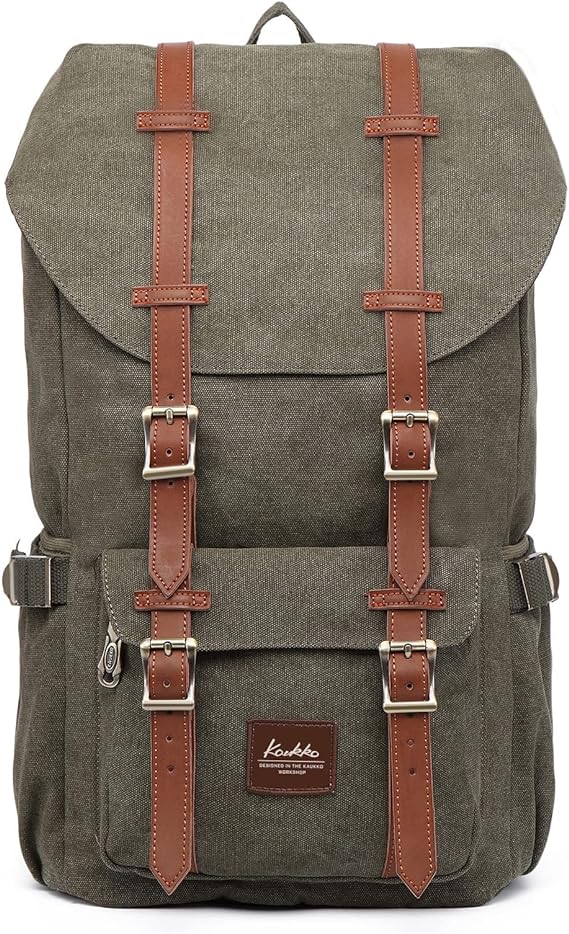 Mochila Kaukko para Laptop/Senderismo y Campamentos - Gran Capacidad y Organización