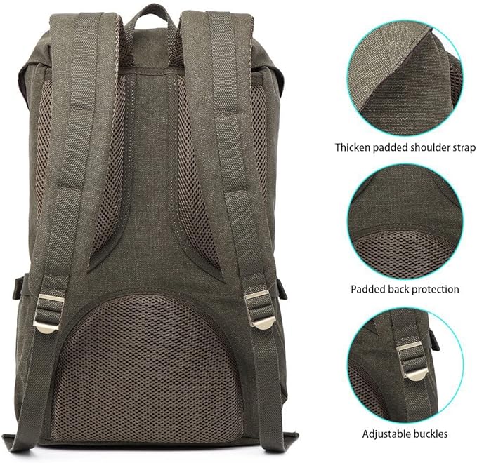 Foto 3 pulgar | Mochila Kaukko para Laptop/Senderismo y Campamentos - Gran Capacidad y Organización