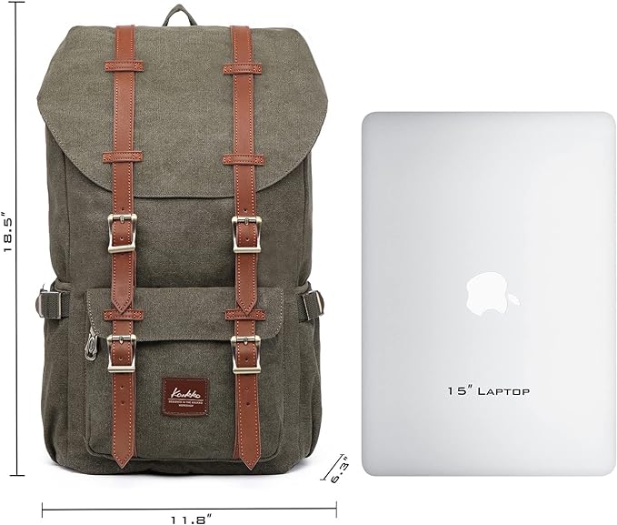 Foto 4 pulgar | Mochila Kaukko para Laptop/Senderismo y Campamentos - Gran Capacidad y Organización