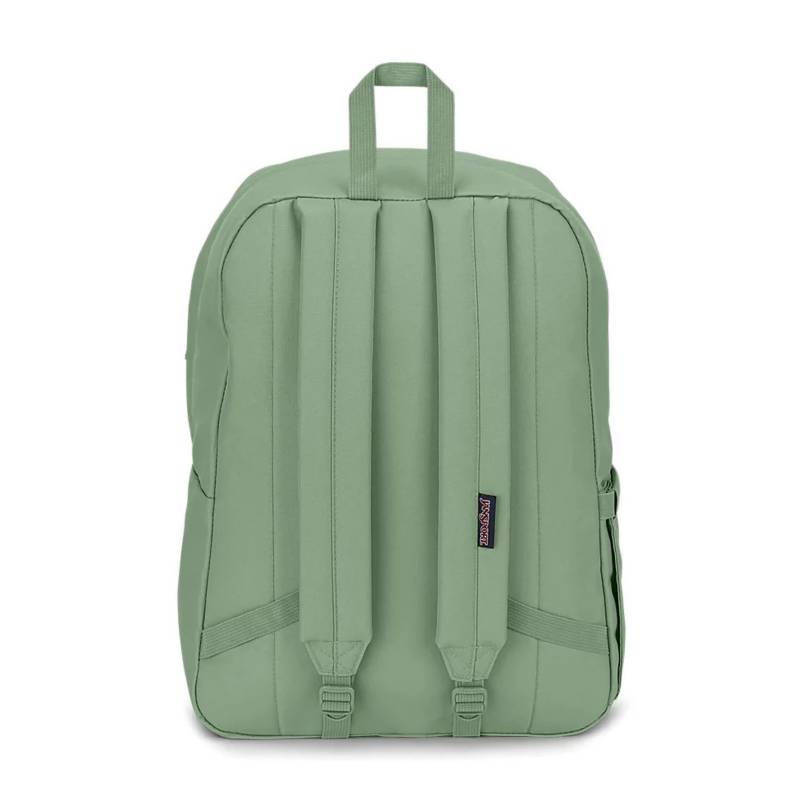 Foto 4 pulgar | Mochila JanSport Verde Superbreak Plus