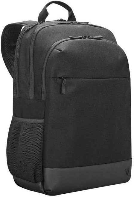 Mochila V7 para Laptop de 17'' a 17.3'' Negra Respetuoso del Medio Ambiente