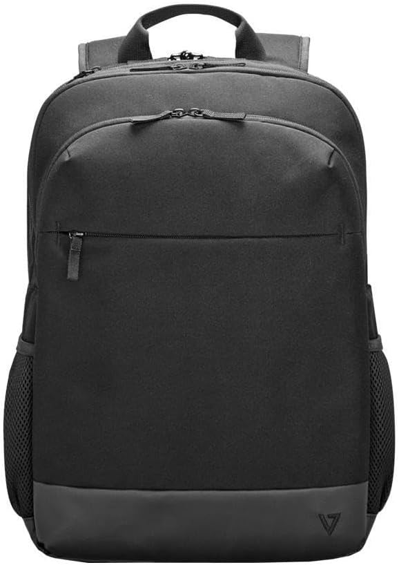 Foto 4 pulgar | Mochila V7 para Laptop de 17'' a 17.3'' Negra Respetuoso del Medio Ambiente