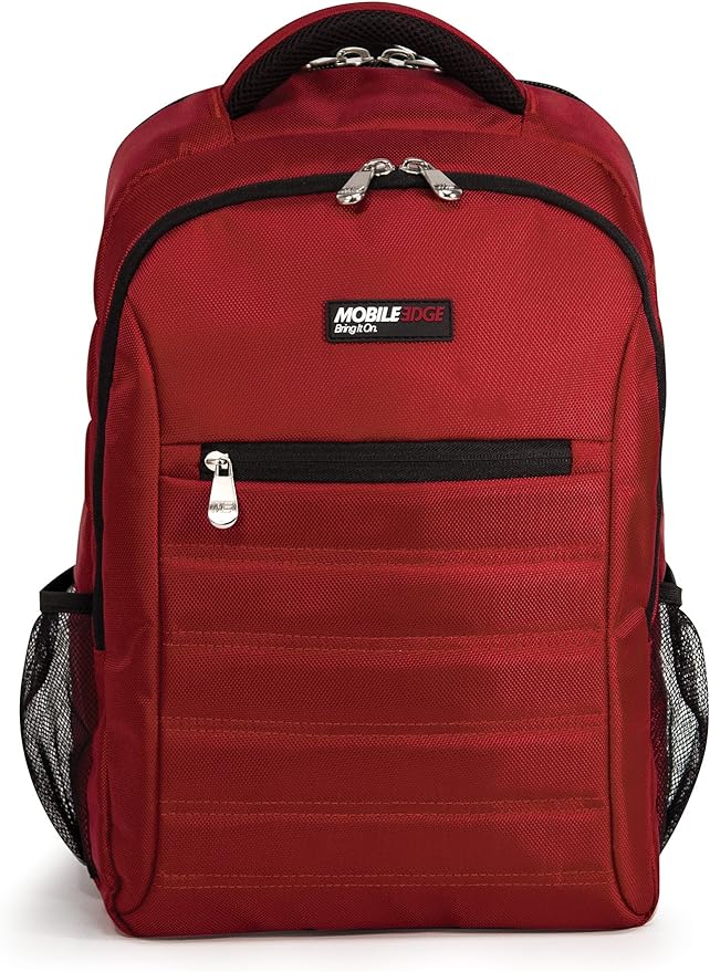 Foto 2 | Mochila Mobile Edge MEBPSP7 Roja con Espacio para Portátil de 15,6''