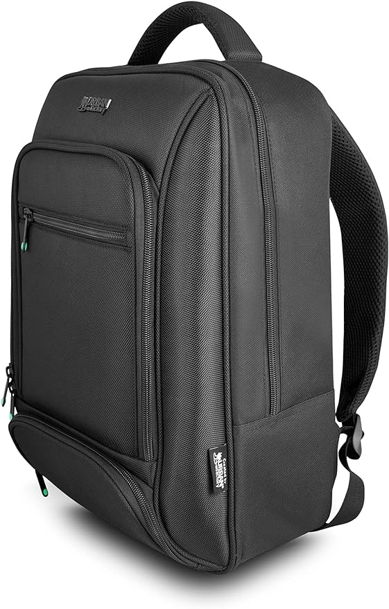 Mochila de Transporte Urban Factory Negra para Ordenador Portátil de 15,6''