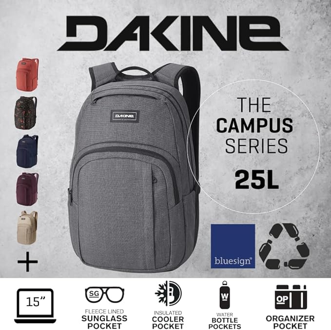 Foto 4 pulgar | Mochila Dakine Campus M 25l