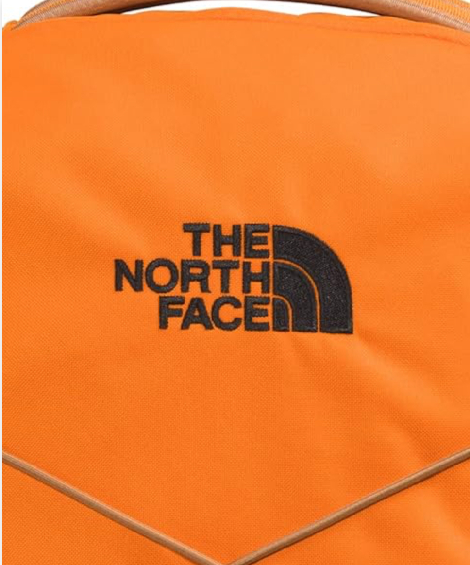 Foto 3 pulgar | Mochila The North Face Naranja para Portátil