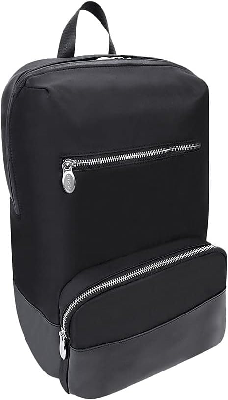 Mochila Mcklein Contorno de Nylon Negra