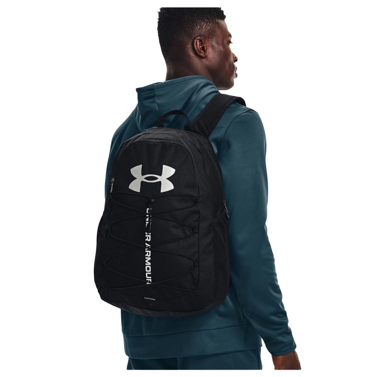 Foto 8 pulgar | Mochila Under Armour Unisex Hustle Sport 1364181 001 Negro