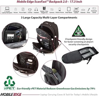 Foto 2 | Mochila para Laptop Material Ecológico Hasta 17" Negra