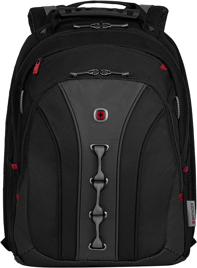 Foto 5 pulgar | Mochila Wenger Negra Bolsa Acolchada para Laptop de 16 " con Flujo de Aire