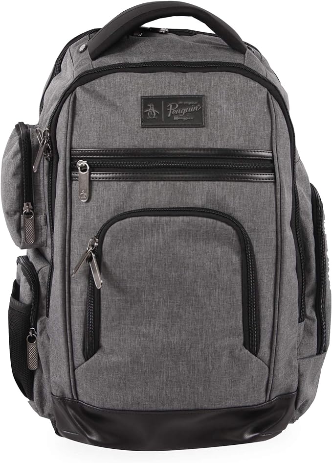 Mochila para Laptop Fletcher de Original Penguin en Gris Sombreado para Hombre