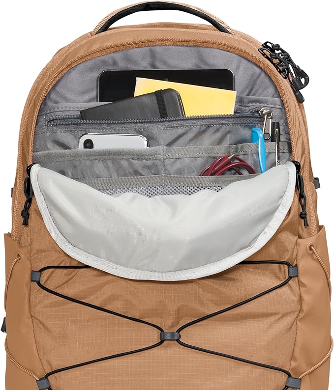 Foto 4 pulgar | Mochila The North Face Marrón con Espacio para Laptop