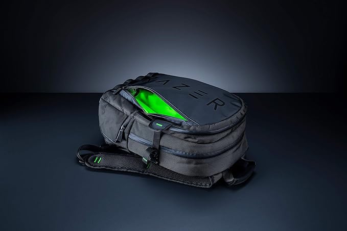 Foto 4 pulgar | Mochila para Laptop Razer Resistente al Agua Negra