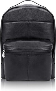 Foto 1 | Mochila para Laptop Mcklein de Cuero Negra