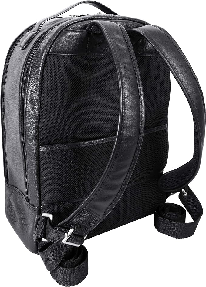 Foto 4 pulgar | Mochila para Laptop Mcklein de Cuero Negra