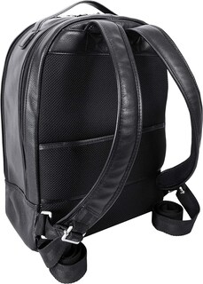 Foto 3 | Mochila para Laptop Mcklein de Cuero Negra