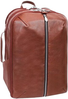 Foto 1 | Mochila para Portátil McKlein U Series South Shore Cuero Marrón