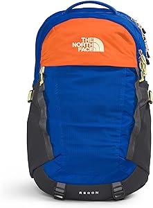 Mochila the North Face Recon Everyday Azul/Mandarina/Gris para Laptop