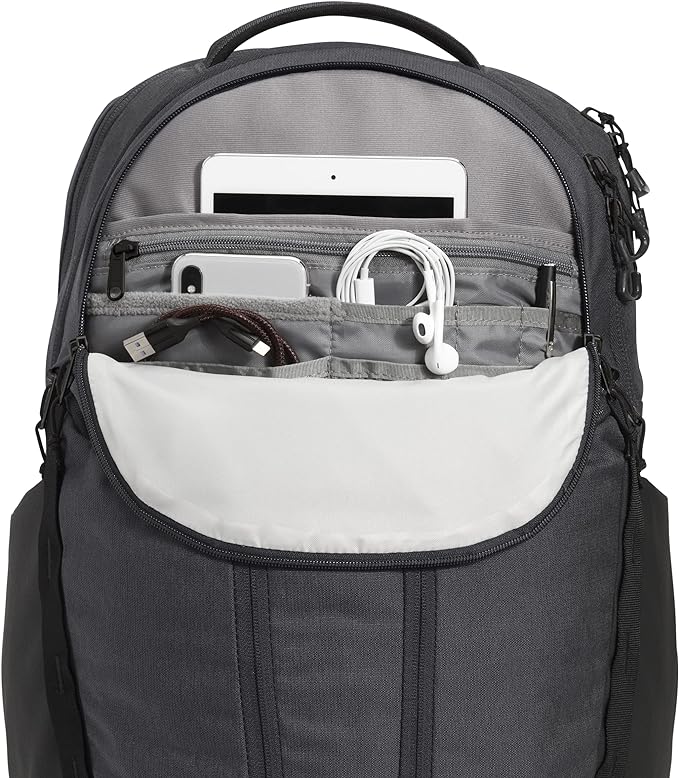 Foto 3 pulgar | Mochila The North Face Surge Gris