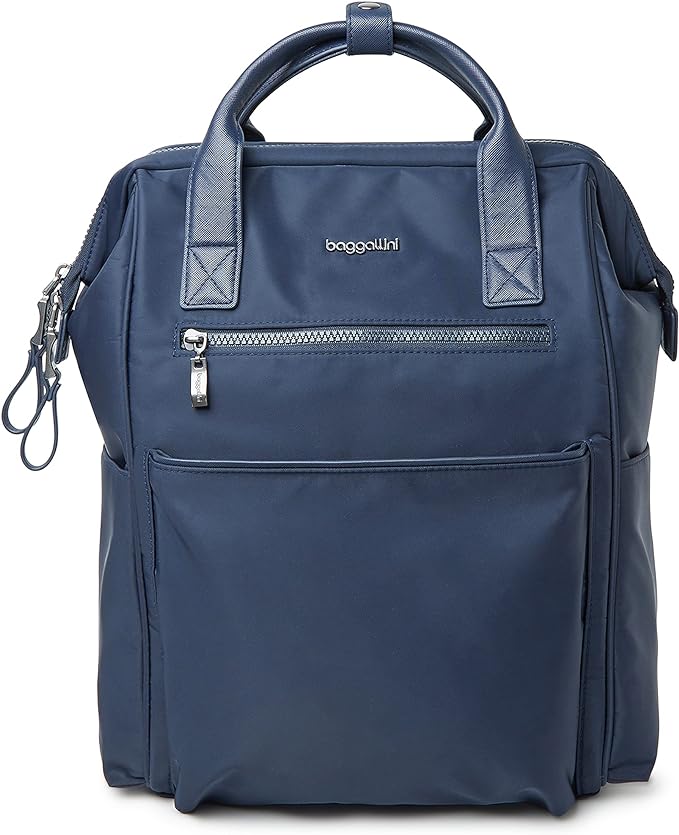 Foto 1 | Baggallini Mochila Soho Para Mujer, Azul Marino (french Navy), Talla Única