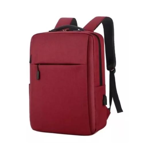 Mochila Wünd Roja Antirrobo Impermeable con Carga USB