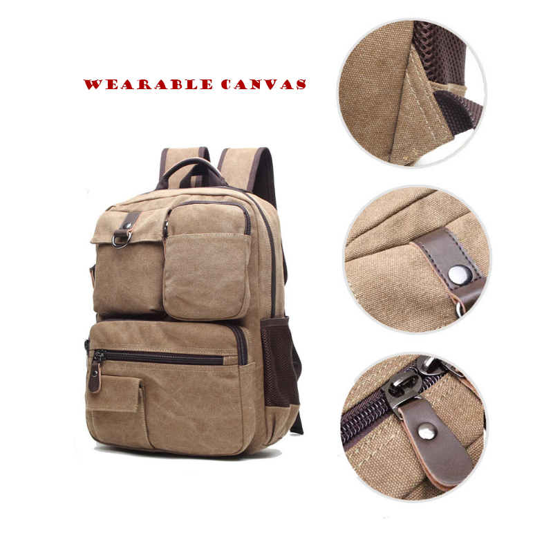 Foto 4 pulgar | Venta Internacional- Mochila de Lona 25 L Unisex