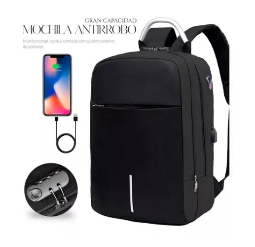 Foto 3 pulgar | Mochila Wünd Negra