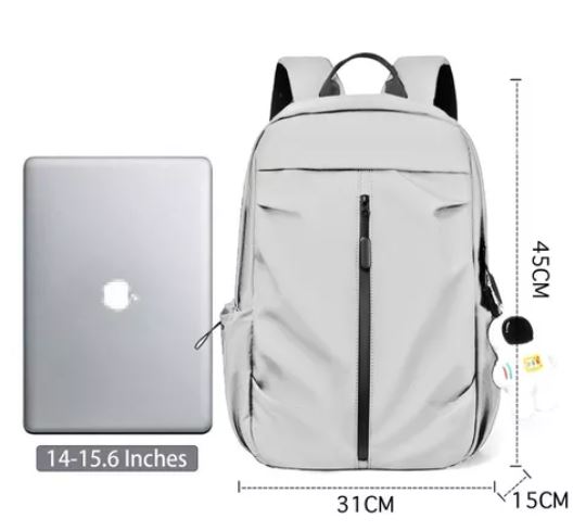 Foto 2 | Mochila Multifuncional Impermeable Blanca