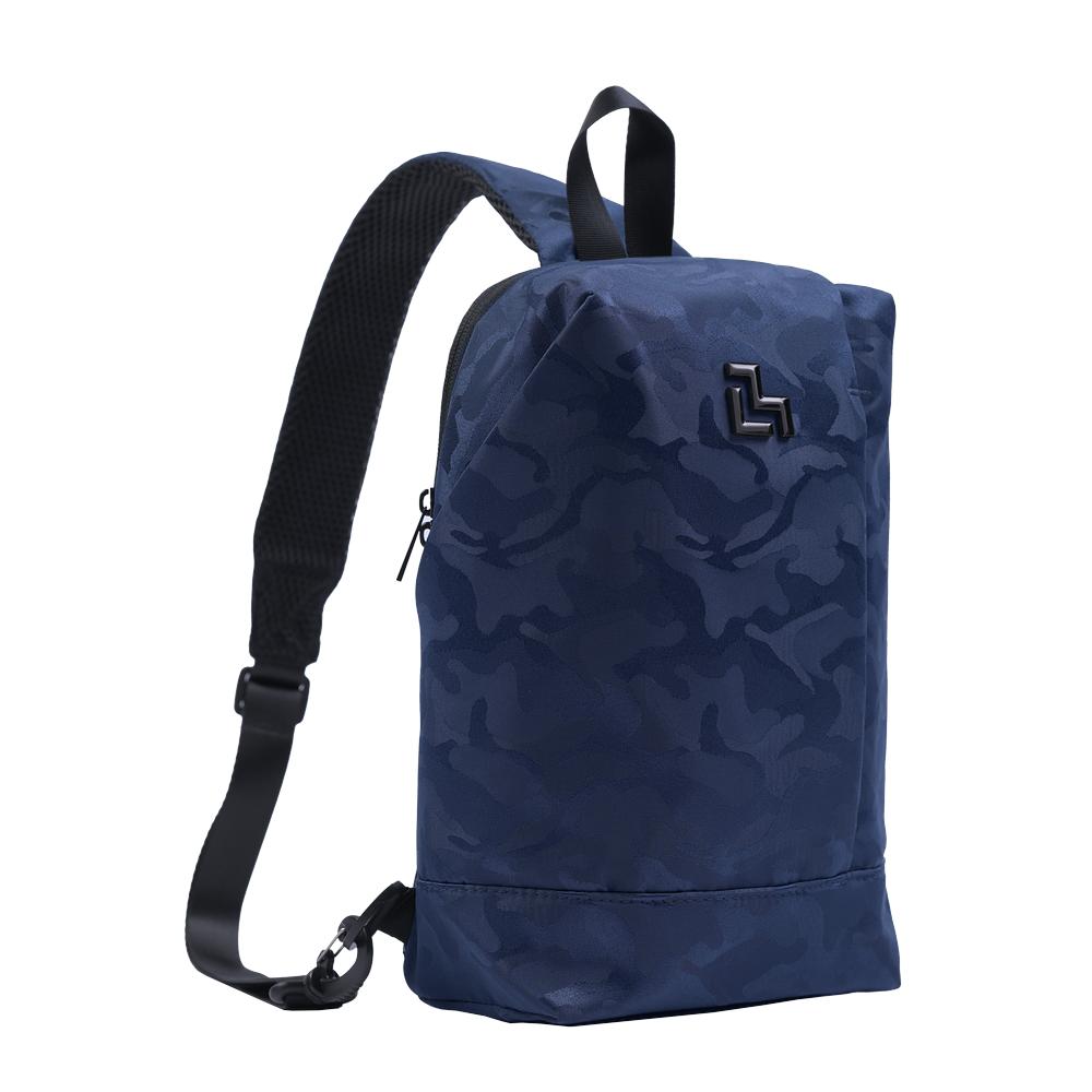 Foto 2 pulgar | Mochila Cruzada Antirrobo Luckman Enzo Azul
