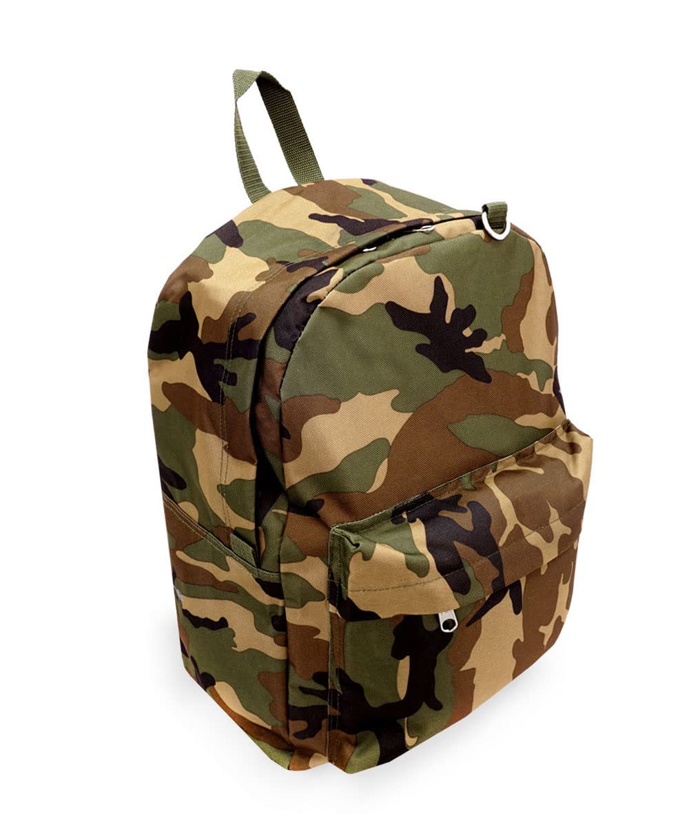 Foto 2 pulgar | Venta Internacional - Mochila Everest Classic Woodland Camuflaje